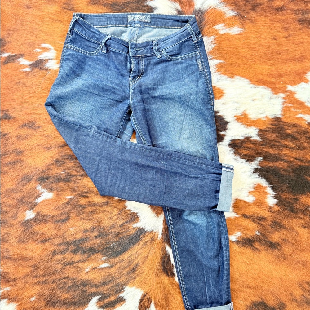 Silver Jeans Women's Dark Blue Skinny Jeans
